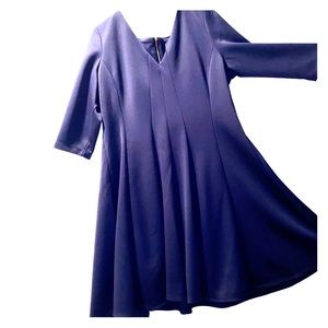 Navy Lane Bryant Dress